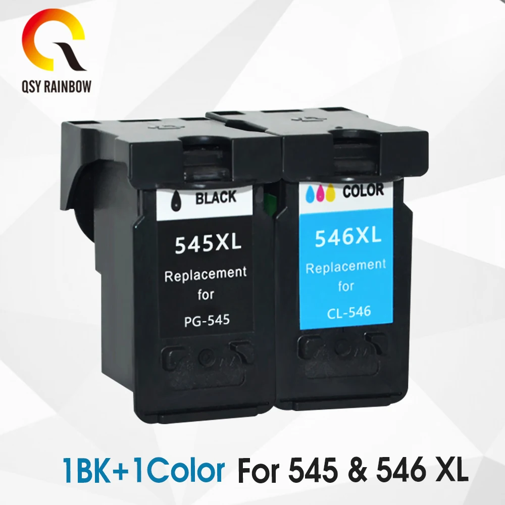 CMYK Supplies 2 шт PG545 CL546 XL Замена чернильных картриджей для Canon PG-545 pg 545 CL-546 для Canon IP2850 MX495 MG2950 MG255