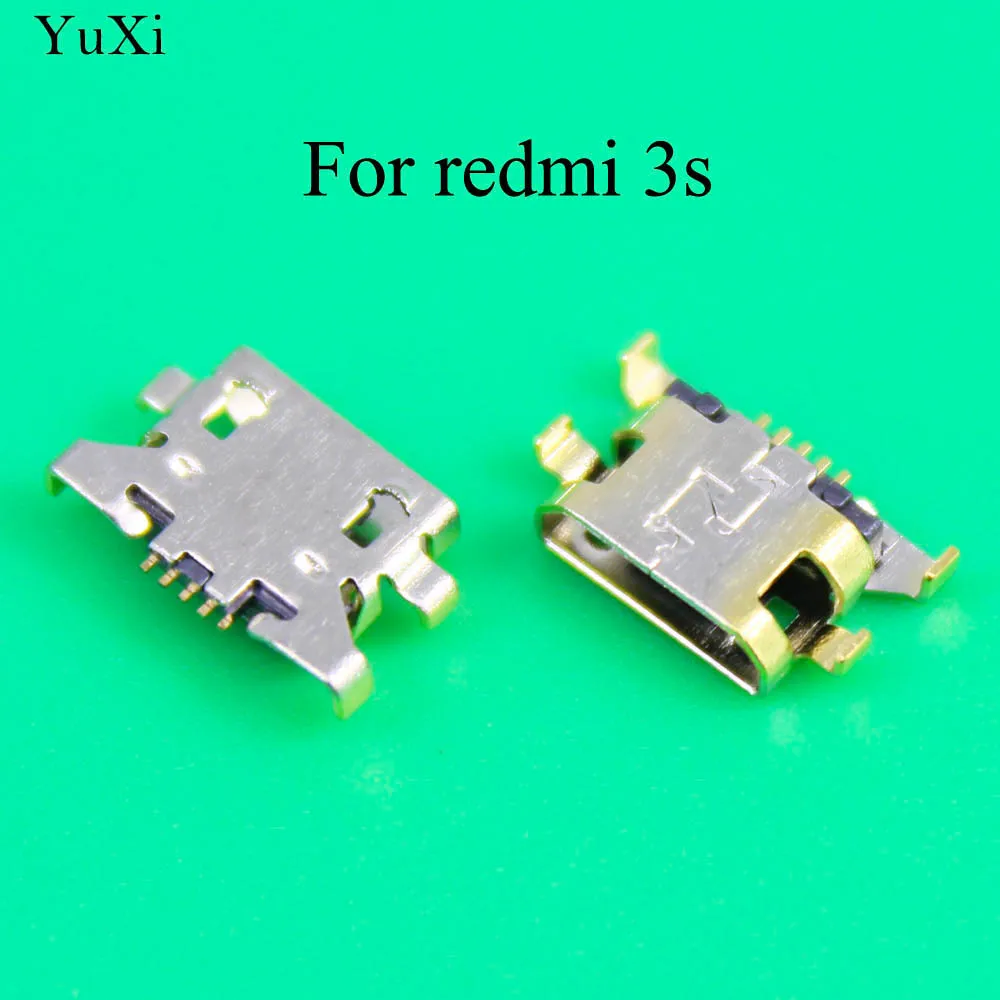 Штекер Micro USB YuXi для зарядного порта разъем штекер питания док-станция 5pin гнездо