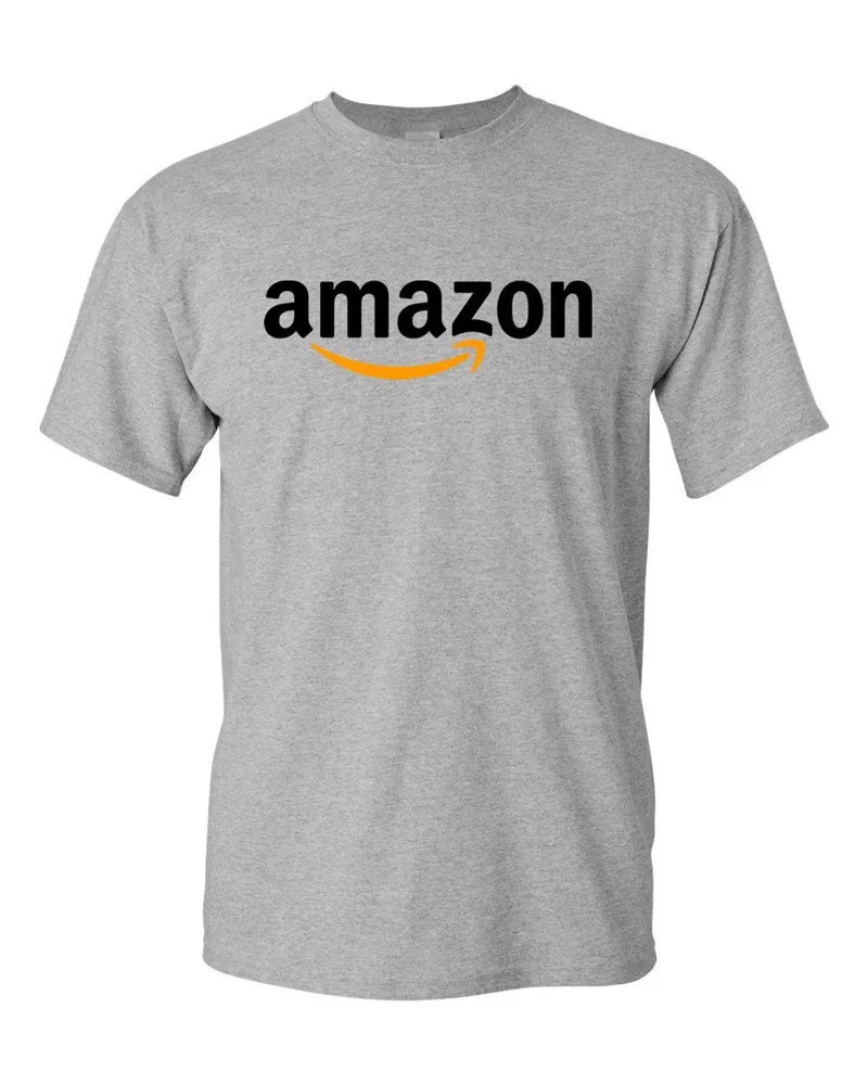 Женский топ Amazon Logo T-Shirt Merch by Amazon Tee женские топы подарки Прямая поставка