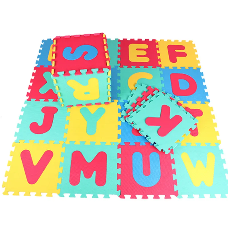 Лидер продаж высокое качество пенопласт + алфавит буквы ABC пол пазл коврик ковер