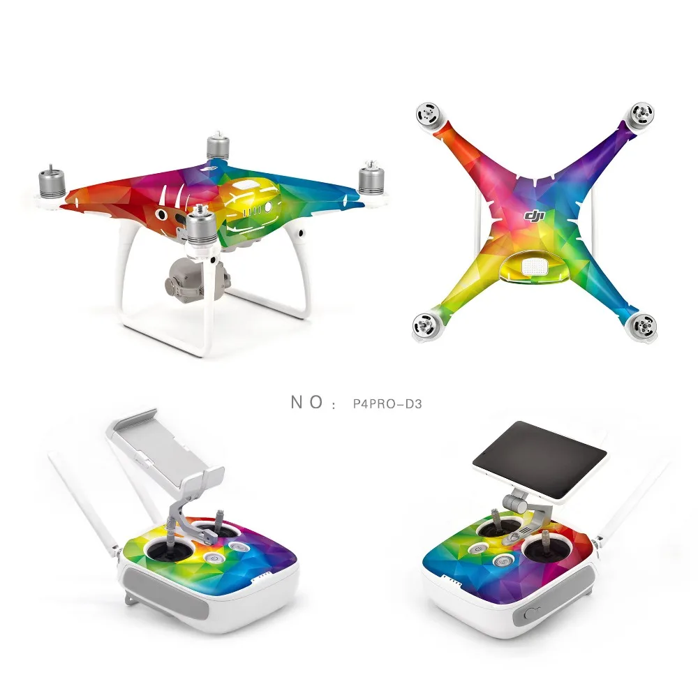 PGYTECH Cool Drone Body стикер удаленные наклейки на регулятор наклейки для DJI Phantom 4 Pro украшения