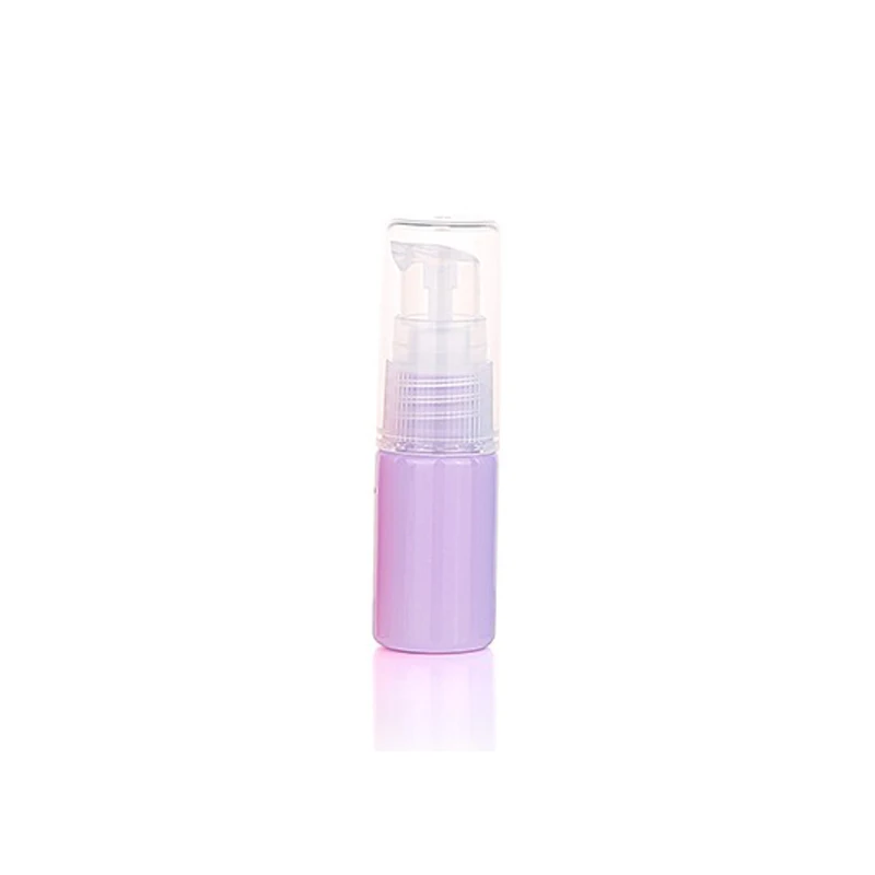 10ml Lilac purple 1 шт. прессованная бутылка для духов, портативная дорожная упаковочная бутылка-контейнер для косметики, мини пустая силиконовая многоразовая - Цвет: 10ml Lilac purple