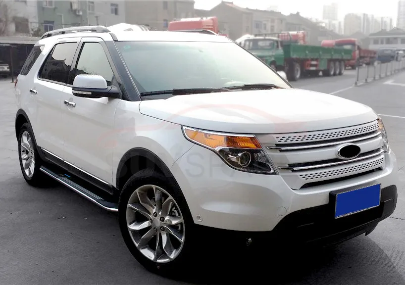 Алюминиевая подножка боковые ступени Nerf для Ford Explorer 2011 2020 автомобильный Стайлинг