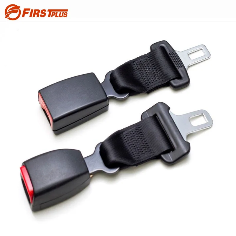 E24 23cm/9" Black Car Seat Belt Safety Extension Longer Automotive Seatbelt Extenders For Baby Chair (Type A+B) -