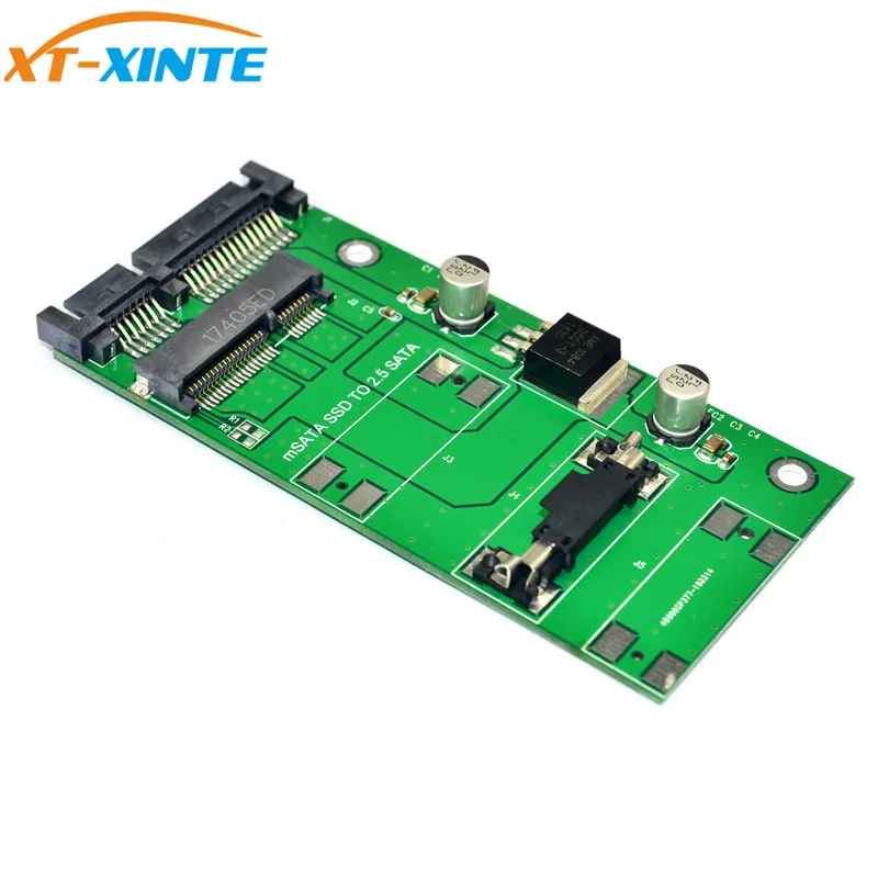 Мини PCIE mSATA SSD до 2,5 дюймов 7+ 15Pin SATA3.0 адаптер конвертер карта