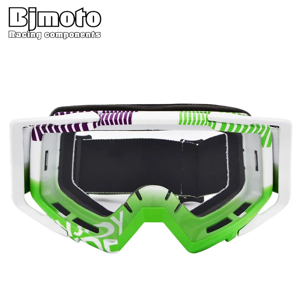 Винтажные мотоциклетные шлемы Bjmoto Google очки для BMX внедорожного велосипеда