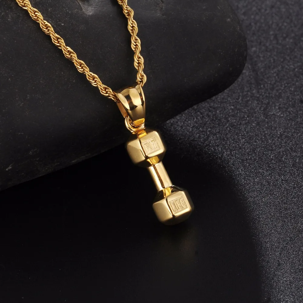 Очаровательные модные штангой Подвески Для женщин мужчин 316L Титан