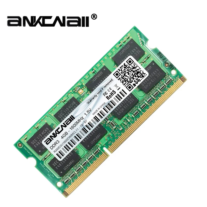 Новый DDR3L 2 ГБ/4 ГБ/8G Оперативная память 1600 МГц PC3L 12800S портативных ПК Память DIMM 240