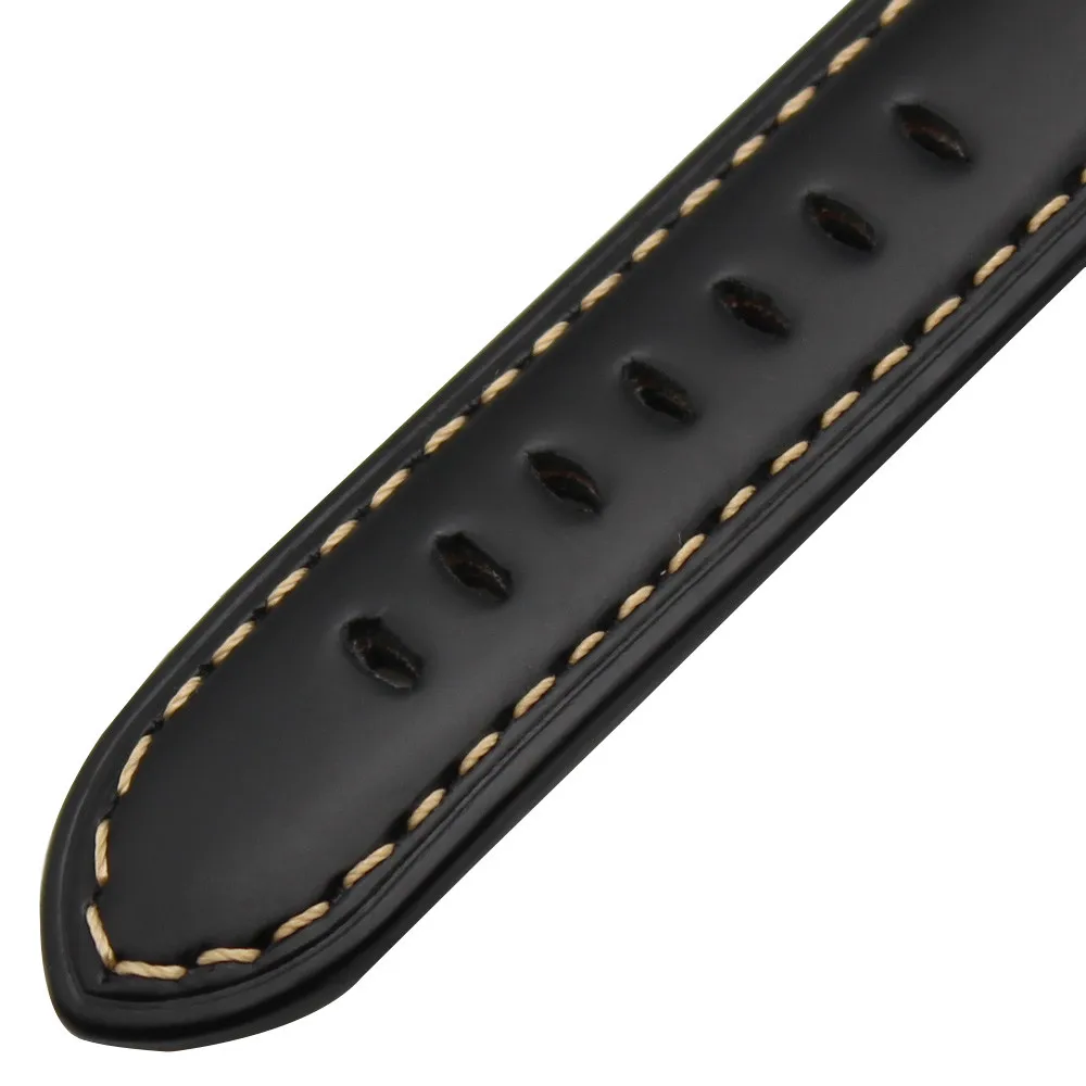 Ремешки для наручных часов из натуральной телячьей кожи 22 мм 24 Apple iWatch 38 42