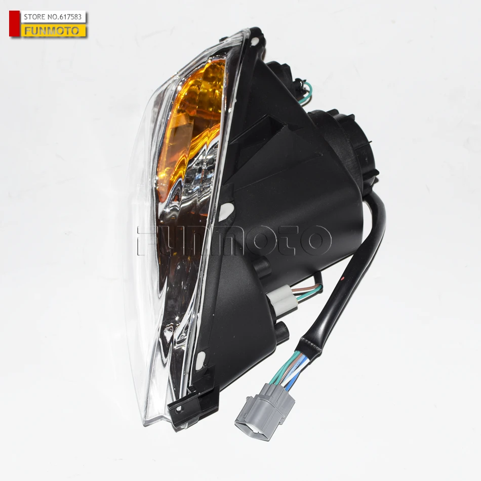 Правая фара CF MOTO/CF800/CFX8/CF800-2 номер детали 9060-160120-2000 это водонепроницаемый штекер