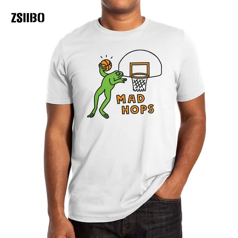 Мужская футболка ZSIIBO с забавным юмором летняя круглым вырезом и принтом