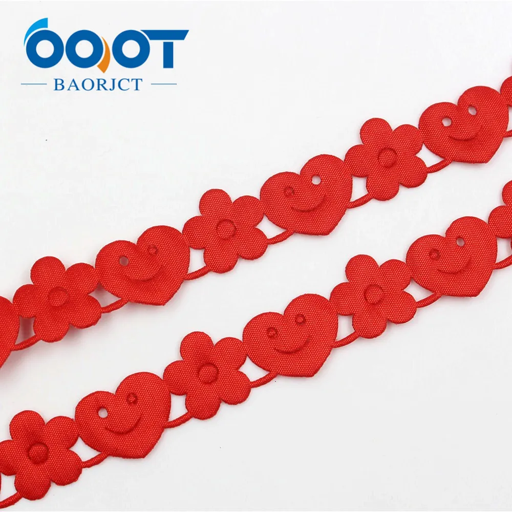 OOOT BAORJCT 1712231 Лидер продаж 16 мм 25 ярдов с отверстиями на верхнем слое и цветами