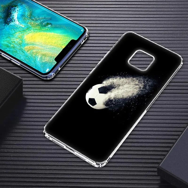 Спортивный Футбольный Мягкий силиконовый чехол для телефона huawei mate 10 20 Lite Pro Enjoy 9S Y9 Y7 Y6 Y5 Pro Модный чехол