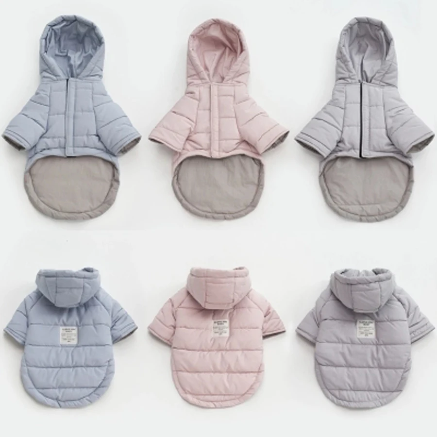 Warm dog clothes for small dogs winter coats cachorro hoodies french bulldog felpe per cani pets costumes 5d0136 |