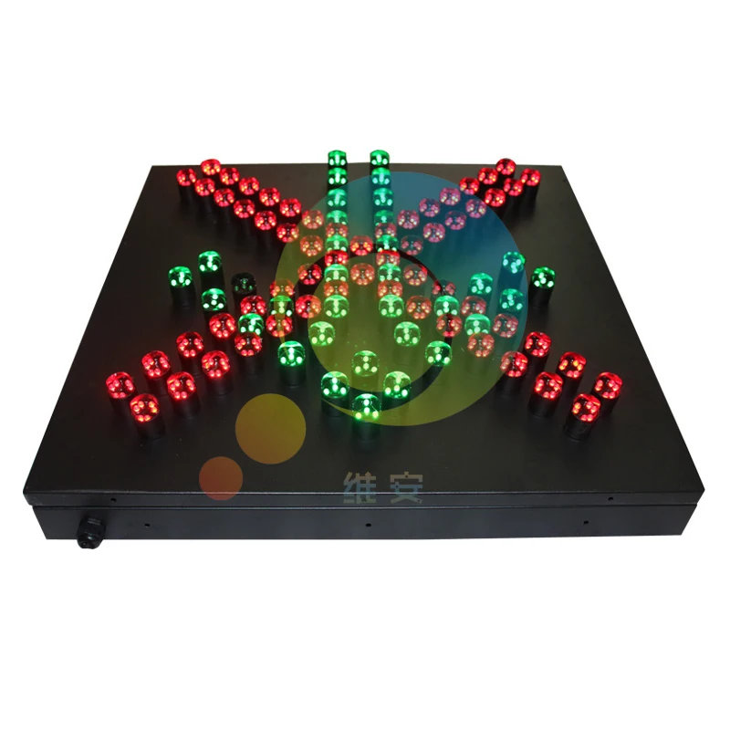 

Highway New arrival factory price 600mm toll station red cross green arrow led pixel cluster traffic light