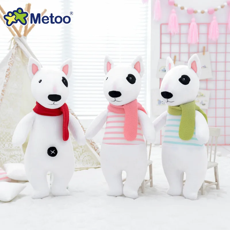 Кукла Metoo плюшевые игрушки для девочек милая собака мягкие Мультяшные набивные