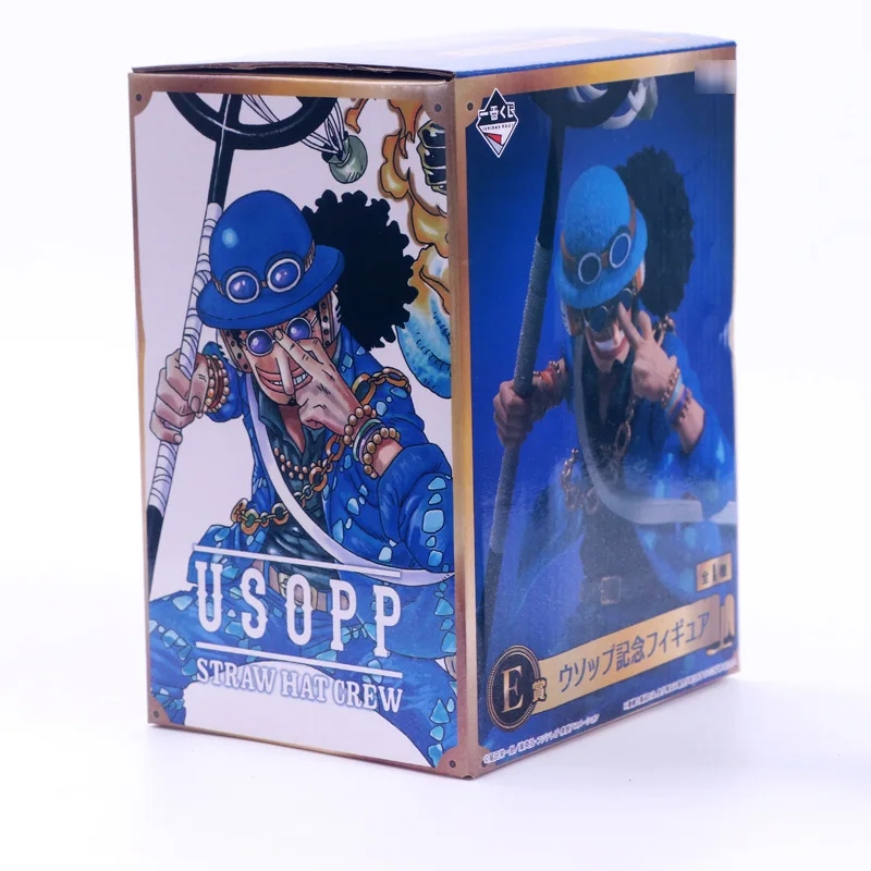 Аниме One Piece 15 см Usopp 20 я годовщина ver ПВХ экшн фигурки Blue Коллекционная модель