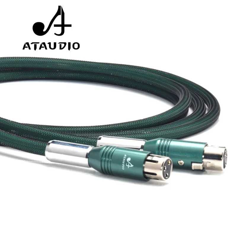 Кабель ATAUDIO с посеребренным Hi Fi XLR end 2 кабель типа Папа мама|Кабели VGA| |