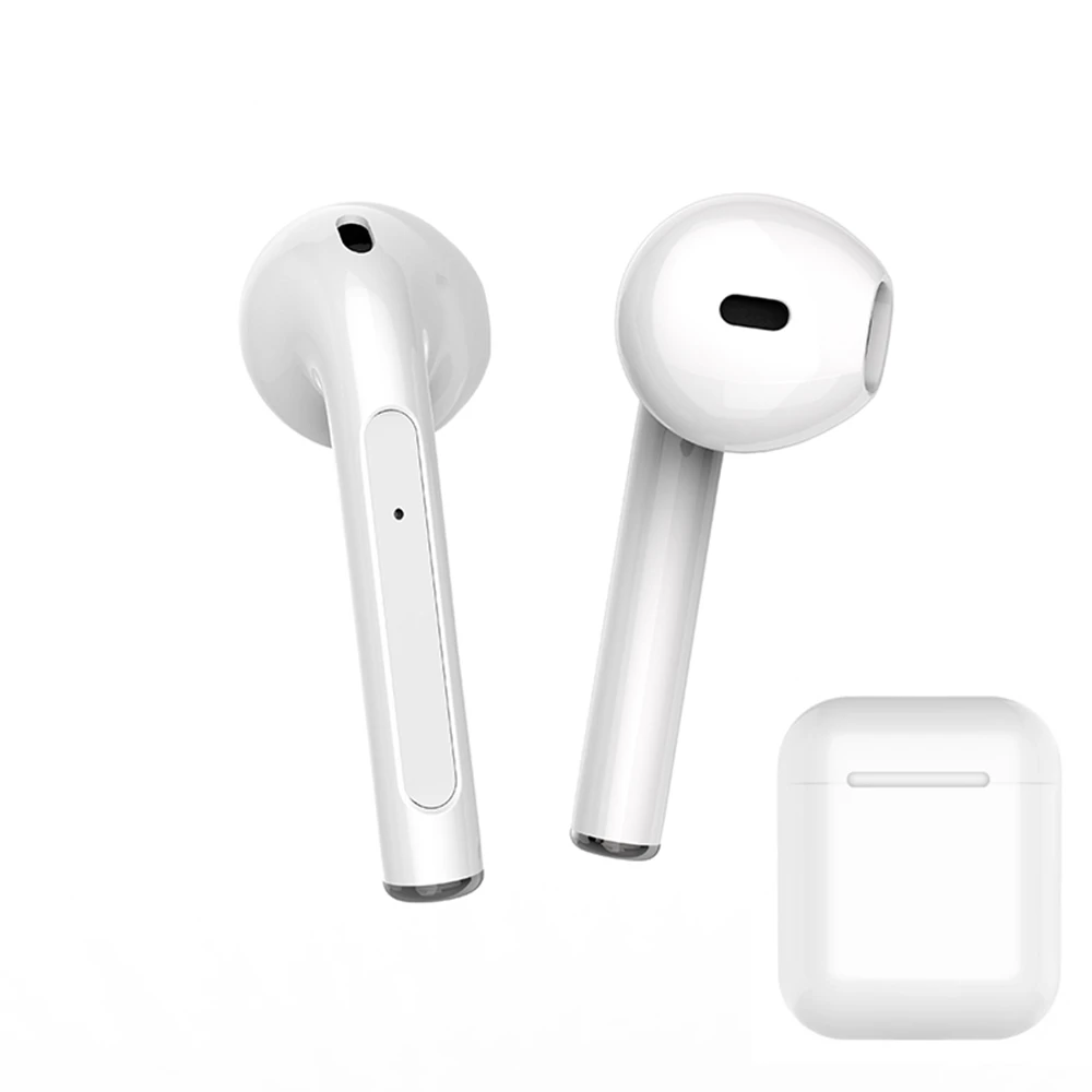 Белый SCELTECH Y22 Wireless Bluetooth 5.0 Earphone HIFI TWS Earphones Touch control Earbuds With Charging Box for IOS Android Phone - Цвет: Белый