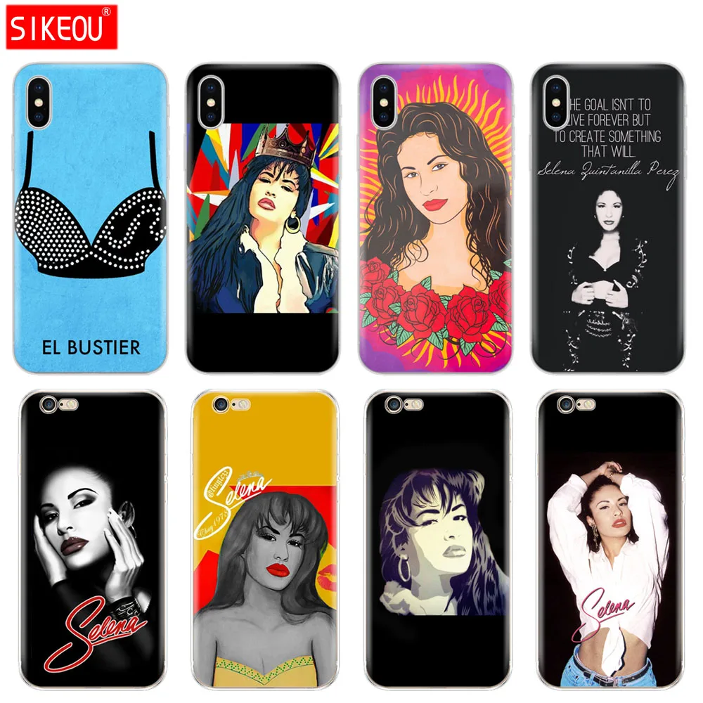 Силиконовый чехол для телефона Iphone 6X8 7 6s 5 5s SE 2020 Plus 10 XR XS 11 pro MAX selena quintanilla sexy |