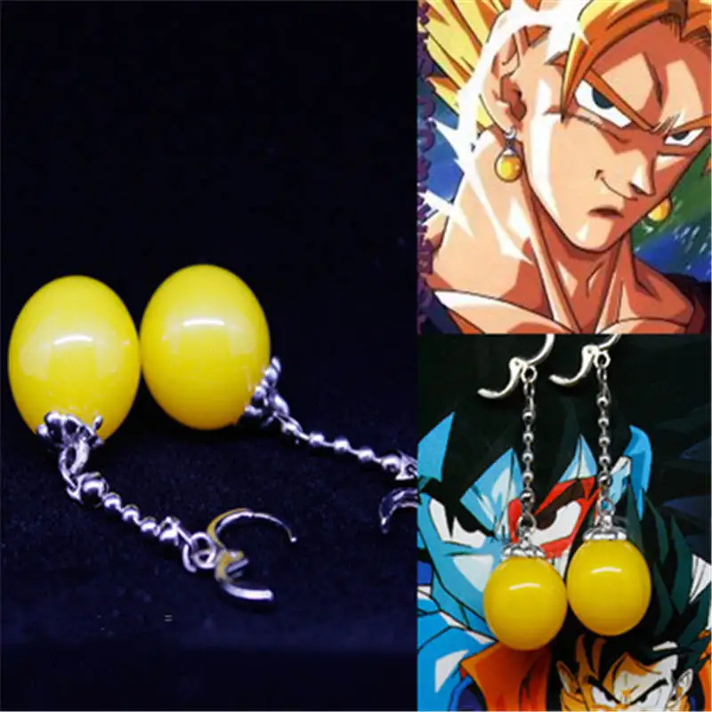 1 шт. Kakarrot Son Goku и Vegeta Potara брелок вегетто фигурку модель игрушки Рождественский