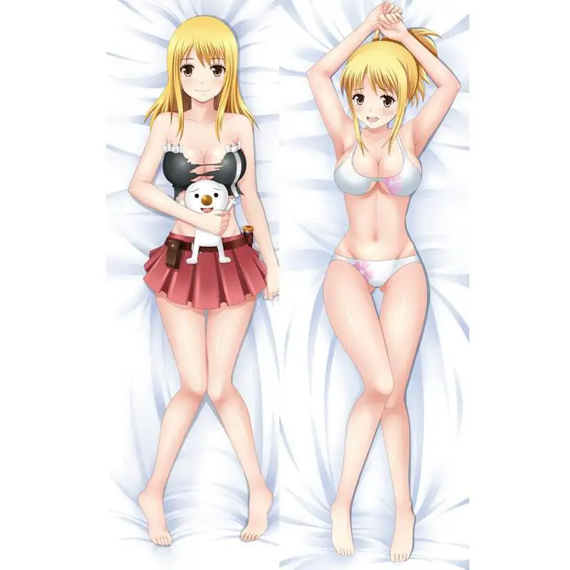 3D двухсторонняя японский BL аниме Феи Люси хартфилия пледы отаку Dakimakura подарки