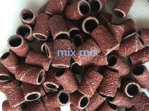 Fixmee 100 шт набор 6,35 мм Шлифовальные Ленты рукава и 2 оправы F DREMEL и роторные инструменты