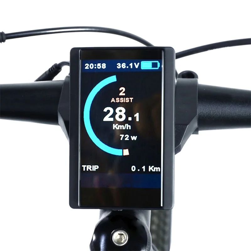 Электрический велосипед TFT дисплей DPC18 850C 500C SW102 C965 C961 750C Bluetooth для BAFANG BBS Mid Drive двигатель велосипед ebike компьютер