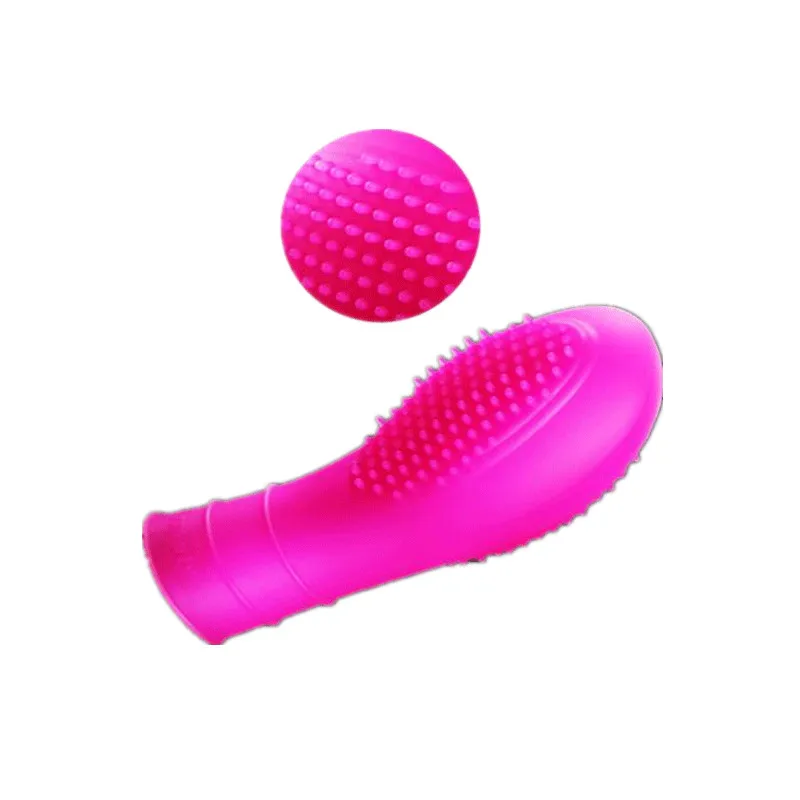Эротические аксессуары рукав для пальца вибратор клиторный G-spot массажный