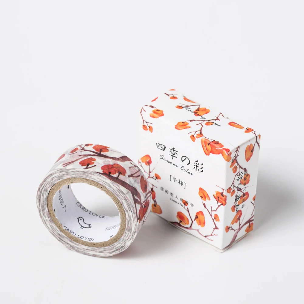 Клейкая лента для скрапбукинга Новая красивая цветная клейкая 15 мм х 7 м |