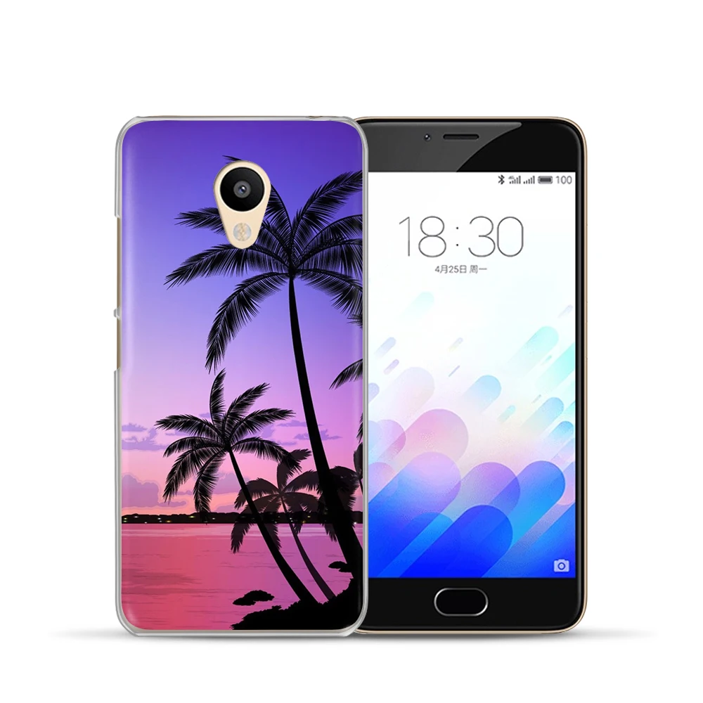 Fashion Phone Case For Meizu M6 Note U20 U10 M5S 5C M5 M3s Pro6 Soft Silione Back Shell Coque Cover Landscape Fundas Etui |