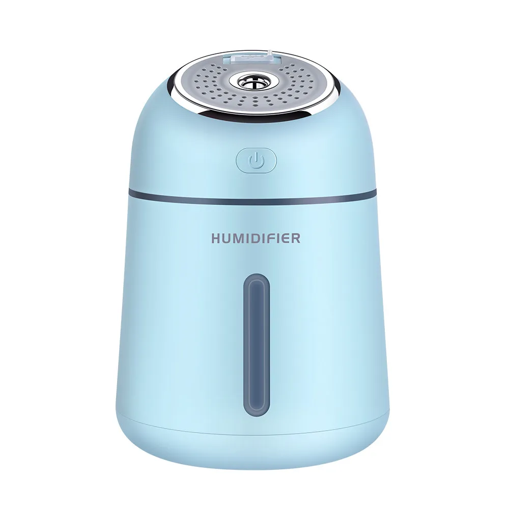 Sky Blue CARPRIE 3 в 1 Мини Usb вентилятор Многофункциональный USB мини-вентилятор Светодиодный увлажнитель воздуха освежитель воздуха тумана ручной вентилятор тумана - Цвет: Sky Blue