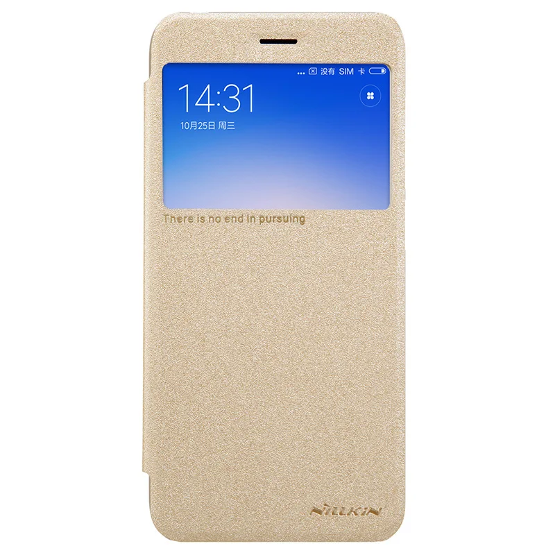Для Xiaomi Redmi 6 6A 5A чехол Nillkin Роскошный чехол из pu кожзама кожаный чехол для телефона Smart View Защитная крышка для Xiaomi Redmi 6A 6 5A чехлы