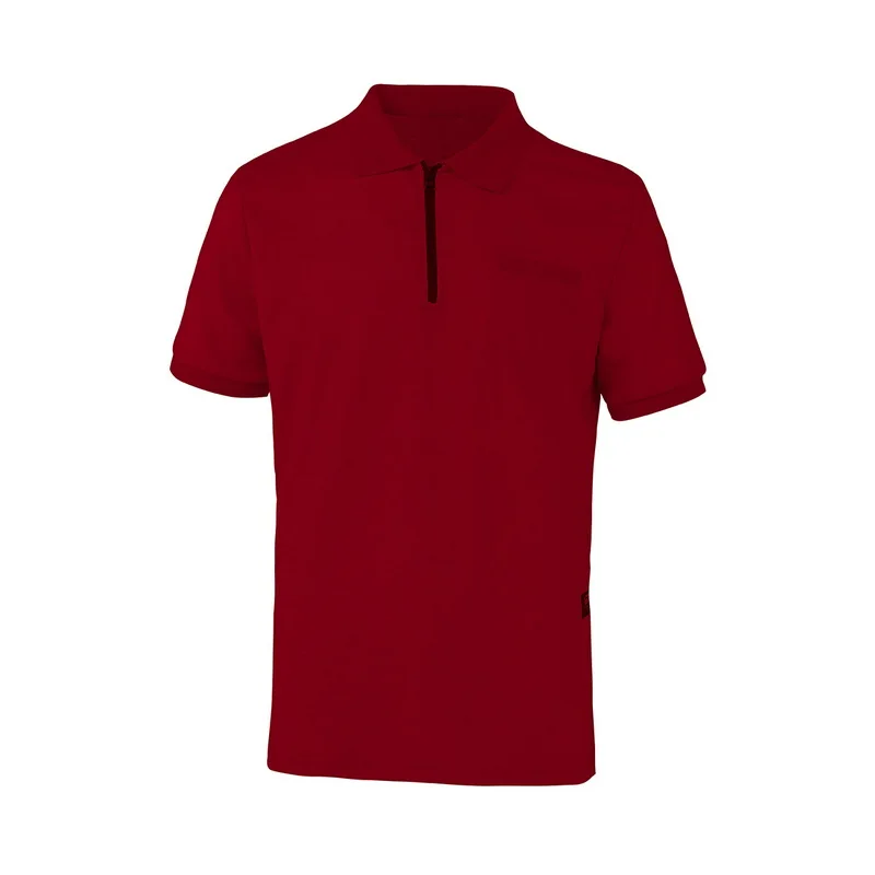 2019 New Mens Polo Shirt Brand Short Sleeve Slim Solid Color Zipper Turn down Neck shirt Men Summer Casual Tops | Мужская одежда
