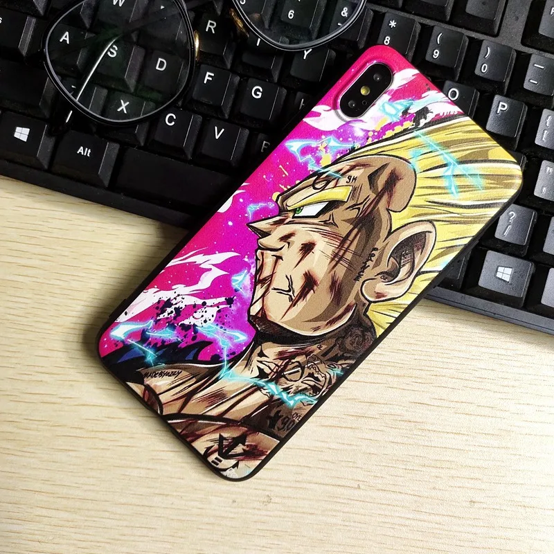 Luoyy fenjj Dragon Ball Z чехол для IPhone X XR XS MAX 8Plus 8 7Plus 7 6 6s Plus телефона мягкий ТПУ супер DBZ Гоку