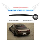 Задний спойлер из углеродного волокна, крыло багажника для Nissan Skyline R32 GTR 1989 - 1994