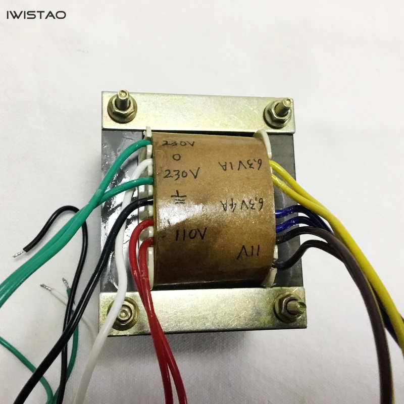 Силовой трансформатор IWISTAO EI для трубки FM-радио WVTR-FM09 выход 230в-230в 6 3 В 11