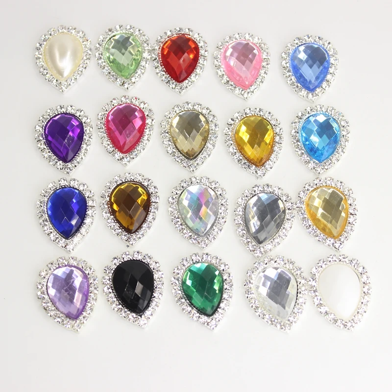 Новинка 2018 г. акриловые пуговицы смешанных цветов для пожилых людей 20*25 мм