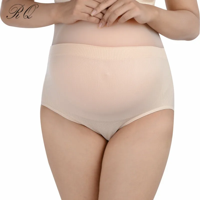 RQ Фирменная Новинка Мода Беременность Трусики с высокой талией Нижнее Бельё для