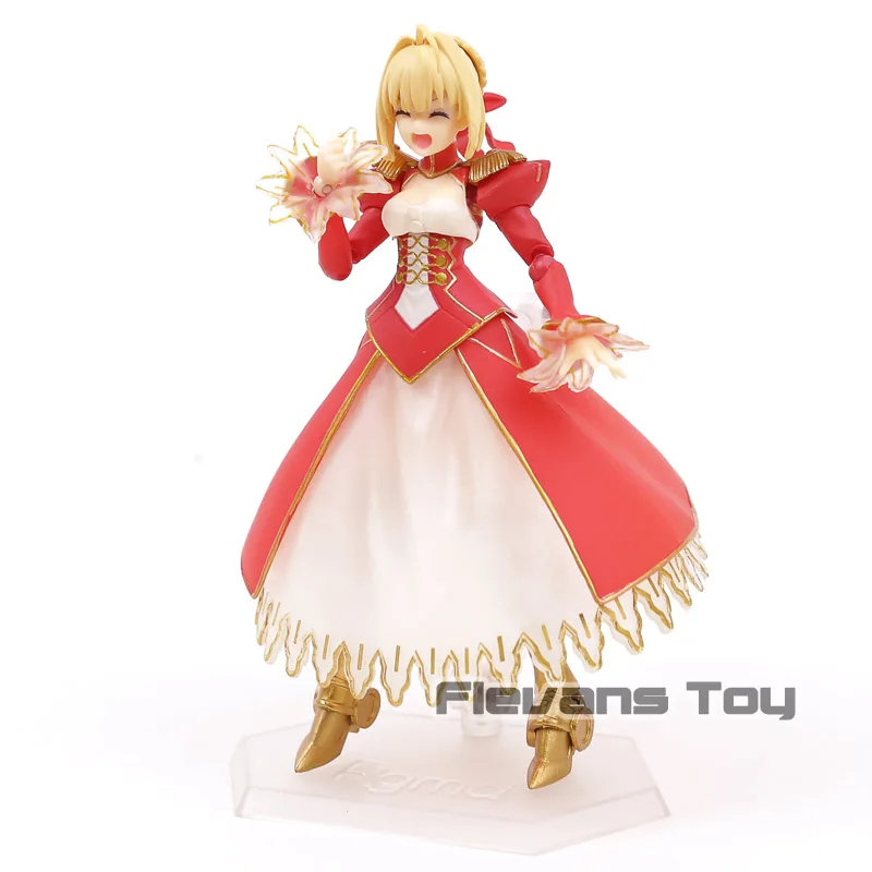Figma 370 Fate/EXTELLA Нерон Клавдий красный меч ПВХ экшн фигурка Коллекционная модель