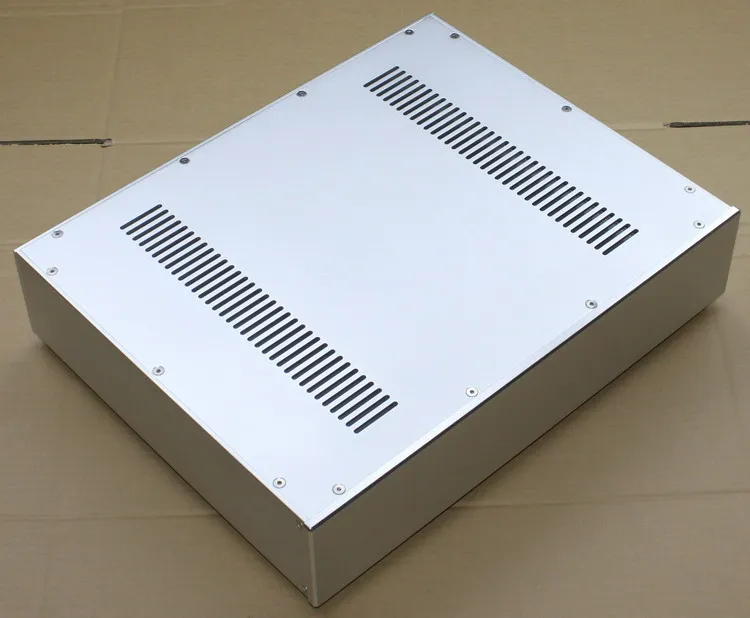 DIY AMP 430*92*340 мм WA52 полностью алюминиевый корпус усилителя/Предварительный
