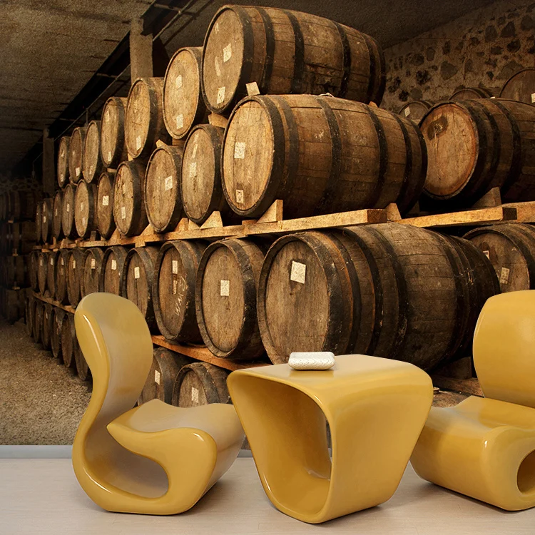 

Photo wallpaper European wine cellar wallpaper KTV bar restaurant industry lounge hall decoration beer cup wallpaper mural