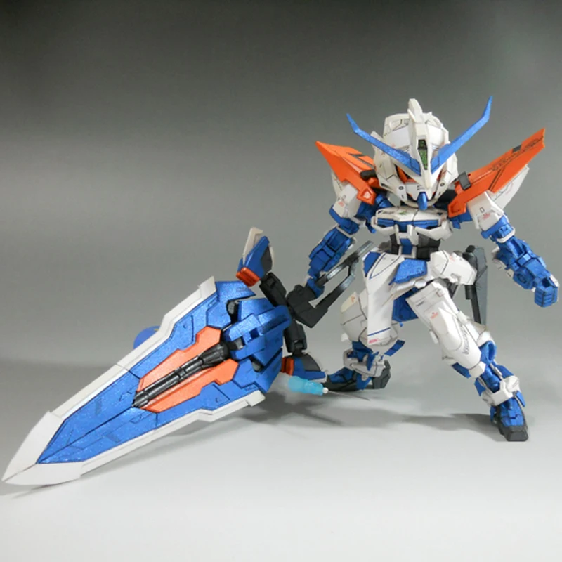 KPS оригинальная бумажная модель SD Blue Heresy GUNDAM DIY свободная линия без выреза фигурки