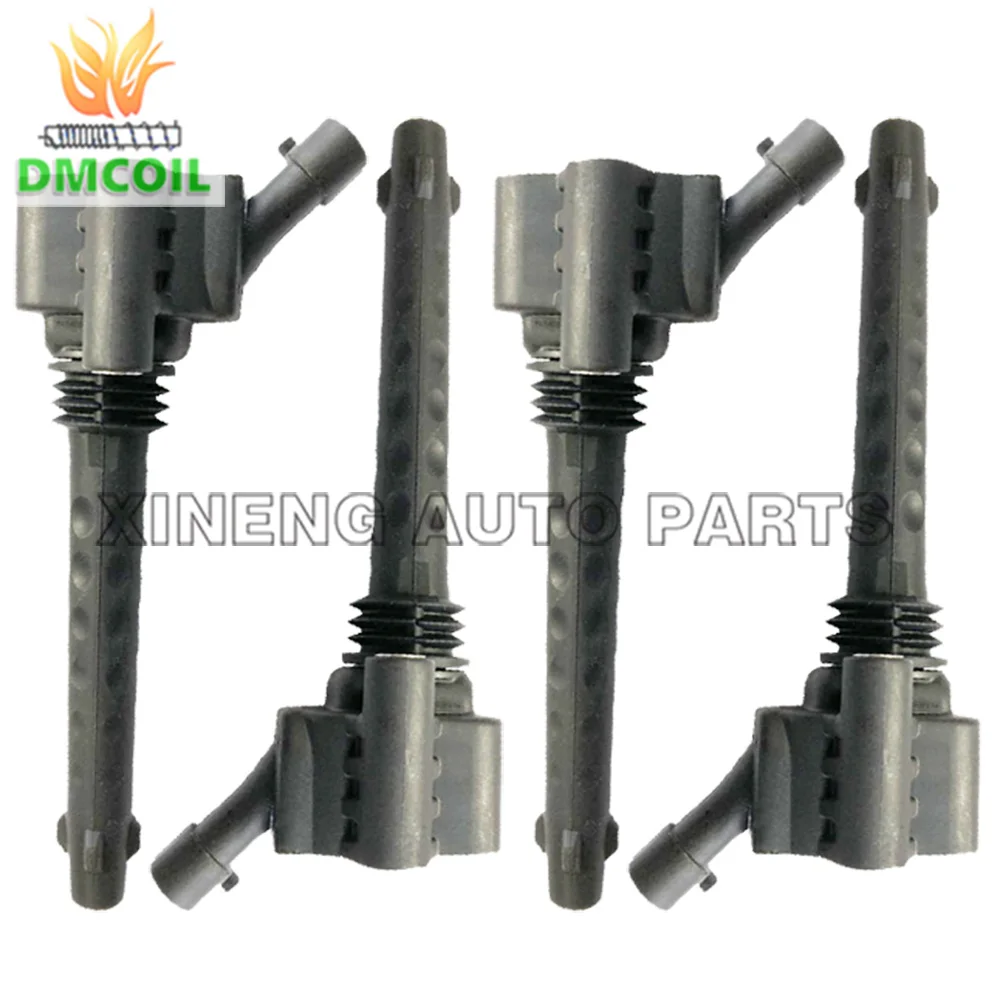 4 шт. Катушка зажигания для ALFA ROMEO MITO FIAT 500 BRAVO DOBLO LANCIA DELTA OPEL COMBO RENEGADE 1,4(2008-) 55209603 55229959