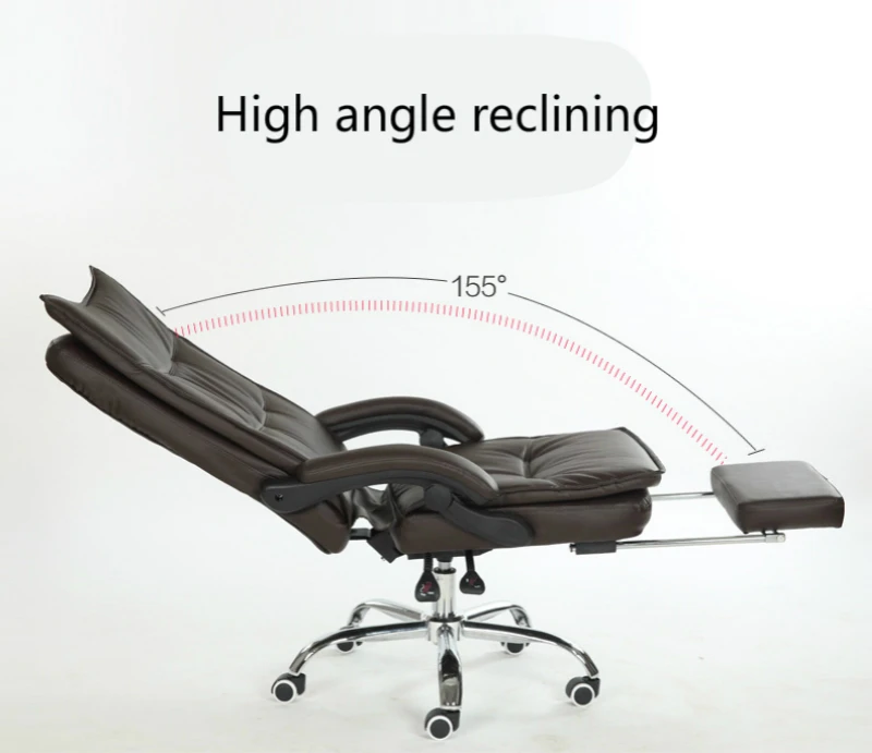 Lunch Break Reclining Office Chair Beauty Salons Lifted Swivel Thicken Cushion Multifunction Computer Five-star Feet | Мебель