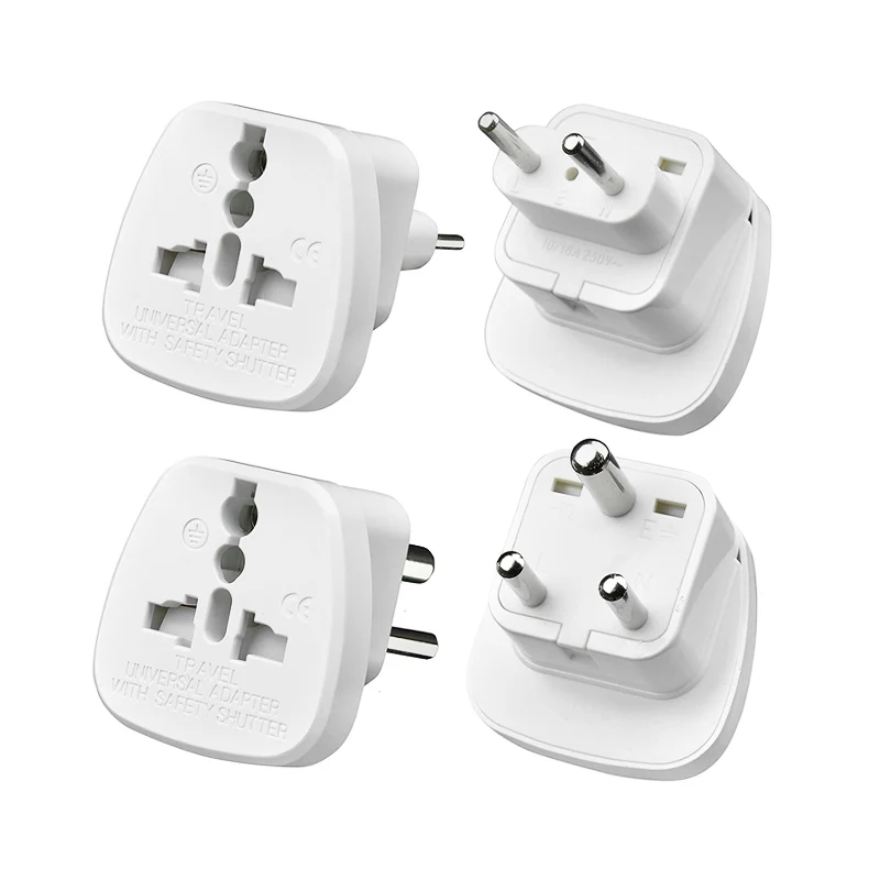 Дорожный адаптер LEORY 2 контакта внешний свет штепсельная вилка + 3 универсальный