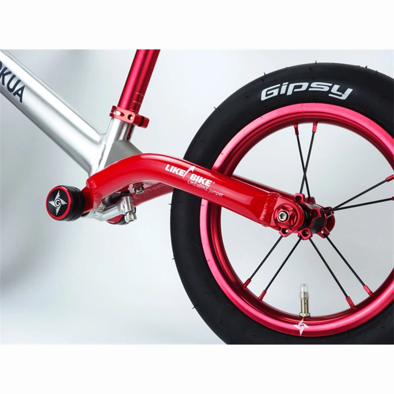 Складные шины GIPSY balancebike 1" 12 дюймов гладкая шина 190 г 60PSI оранжевая этикетка 60tpi pushbike kidsBike обновление с бесплатной трубкой