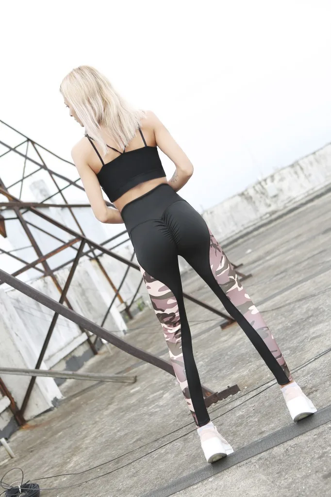 2018 высокое качество женские штаны с высокой талией эластичные модные