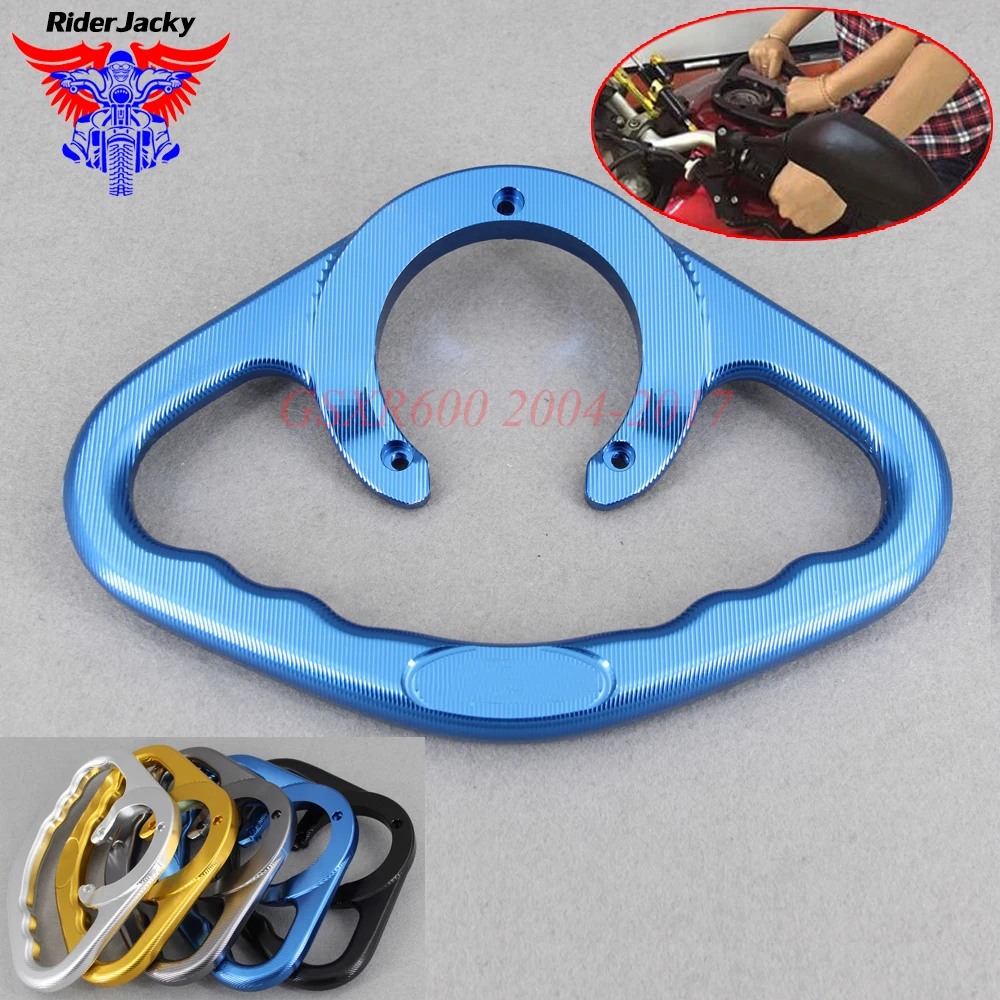 Для Suzuki GSXR 600 GSXR600 2004 2017 2016 2015 2014 CNC мотоциклетные пассажирские рукоятки ручной
