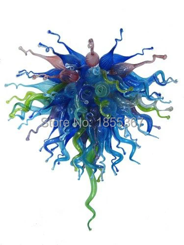 

Free Shipping Newest Design Cute Multi Colored Art Villa Ligting Cheap Chandeliers